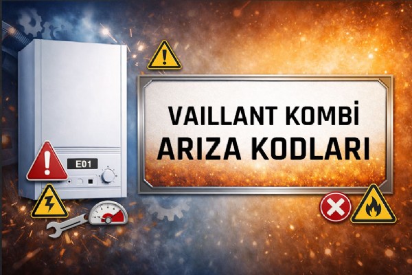 Vaillant Kombi Arıza Kodları